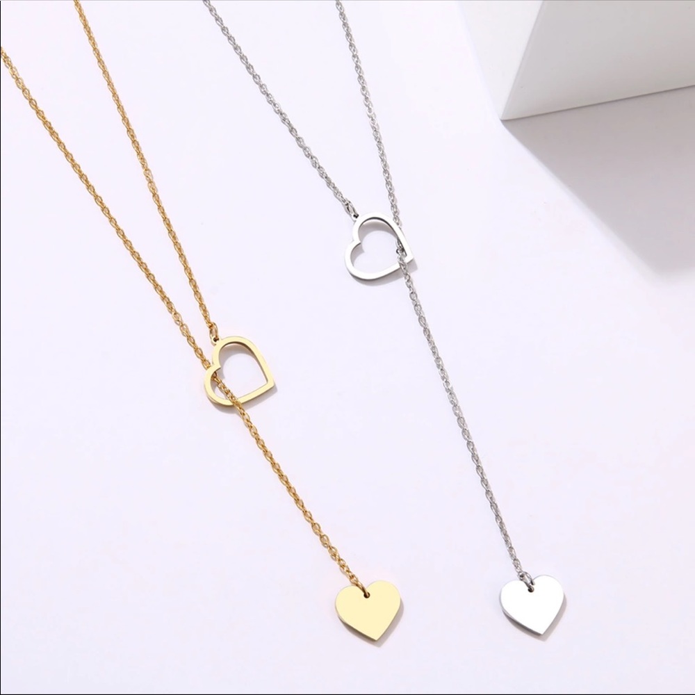 ✨💕 Long Pendant Heart-Shaped Necklace 💕✨